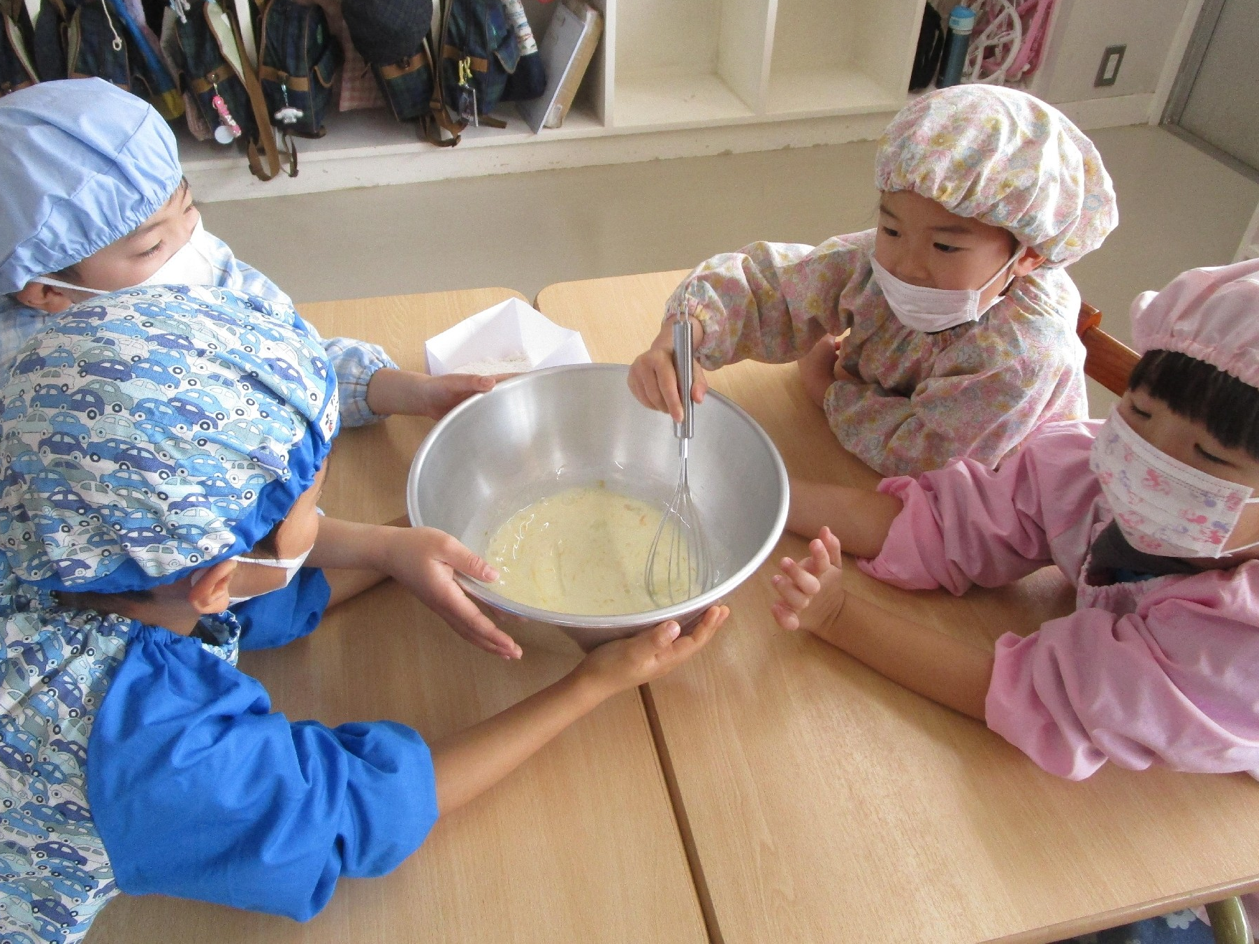 年長組 ~ホットケーキ作り~